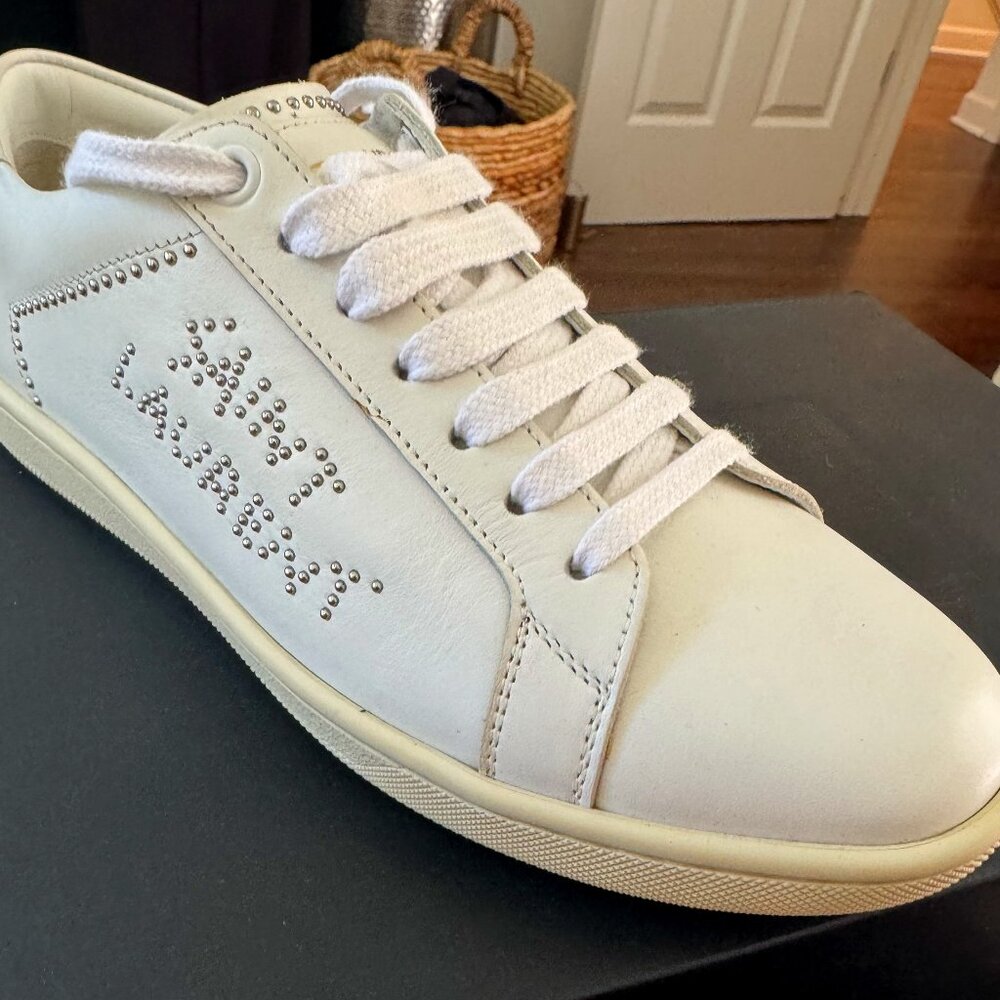 Saint Laurent Embellished Sneakers